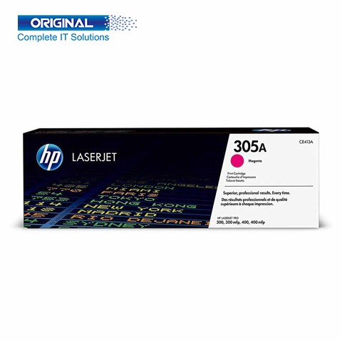 HP 305A Magenta Original Color LaserJet Toner (CE413A)