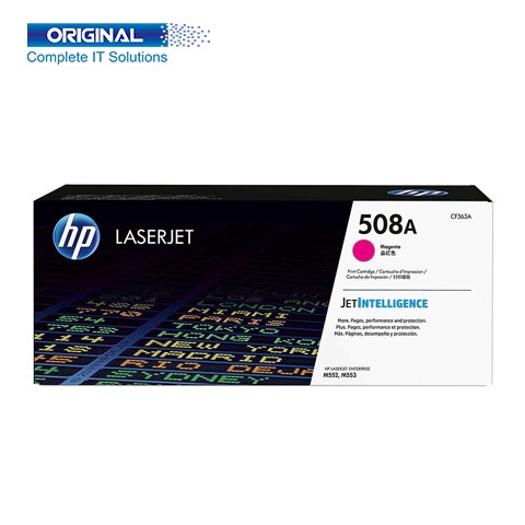 HP 508A Magenta Original Color LaserJet Toner (CF363A)