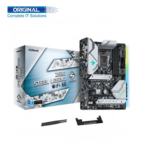 Asrock Z590 Steel Legend 10th and 11th Gen ATX Motherboard