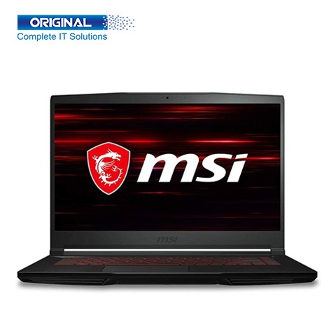 MSI GF63 THIN 10SC Intel Core i5 10th Gen 8GB RAM 256GB SSD GTX1650 4GB Graphics 15.6 Inch FHD Gaming Laptop