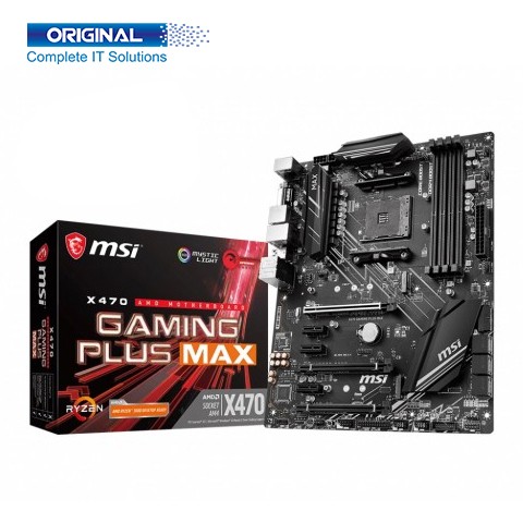 MSI X470 Gaming Plus Max RGB AMD Motherboard