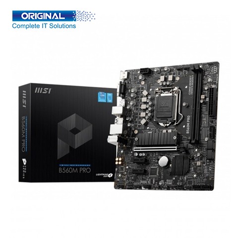 MSI B560M PRO 10th/11th Gen Intel LGA1200 mATX Motherboard