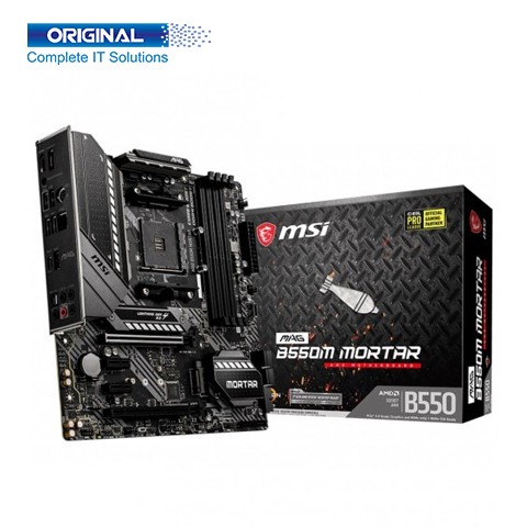 MSI MAG B550M MORTAR AMD Micro ATX Gaming Motherboard