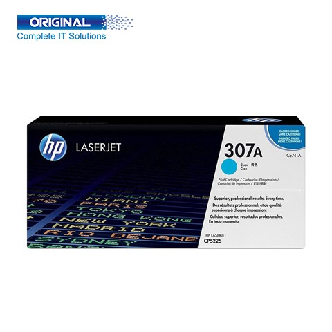 HP 307A Cyan Original Color LaserJet Toner (CE741A)