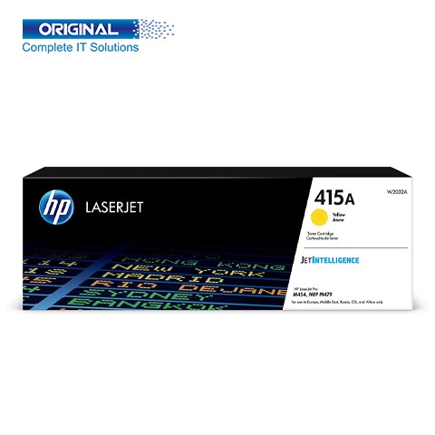 HP 415A Yellow Original Color LaserJet Toner (W2032A)