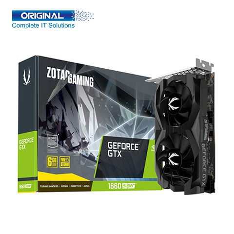 ZOTAC GAMING GeForce GTX 1660 SUPER 6GB GDDR6 Twin Fan Graphics Card