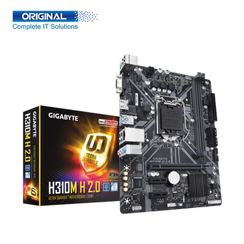 Gigabyte H310M H 2.0  Intel Micro ATX Motherboard