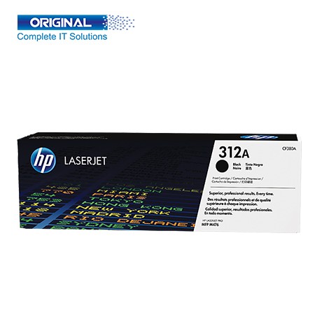 HP 312A Black Original LaserJet Toner #CF380A