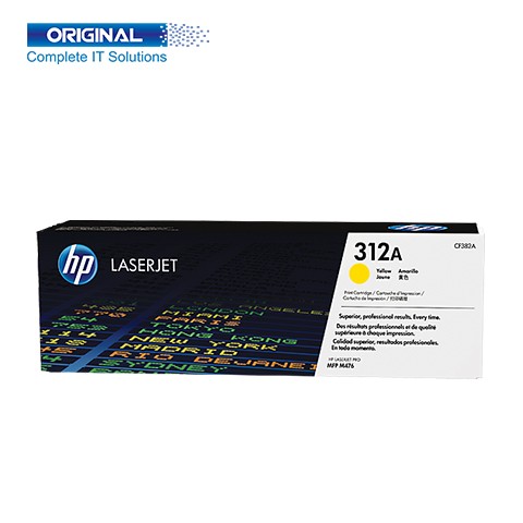 HP 312A Yellow Original LaserJet Toner-CF382A