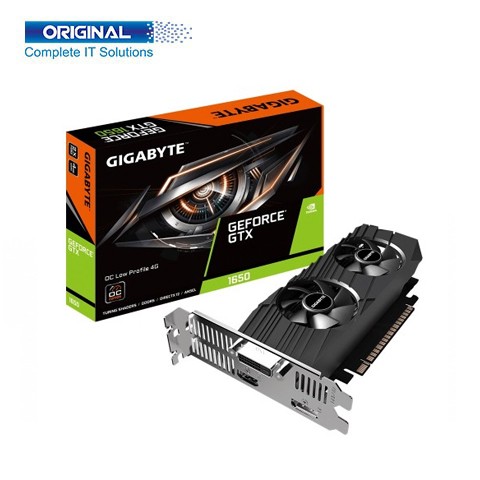 Gigabyte GeForce GTX 1650 OC Low Profile 4GB Graphics Card