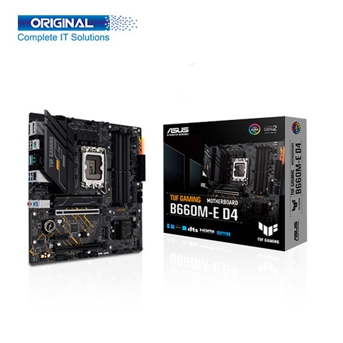 ASUS TUF Gaming B660M-E D4 12th Gen mATX Motherboard