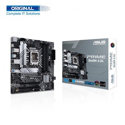 ASUS PRIME B660M-A D4 12th Gen Micro ATX Motherboard