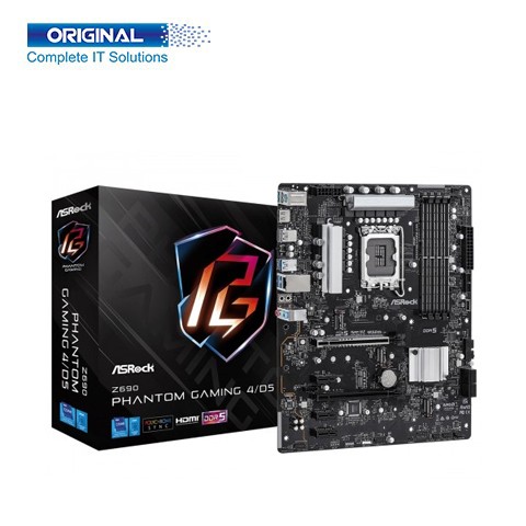 ASRock Z690 Phantom Gaming 4/D5 12th Gen ATX Motherboard