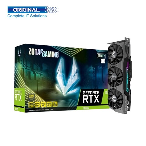 ZOTAC Gaming GeForce RTX 3080 Trinity OC LHR 12GB GDDR6X Graphics Card