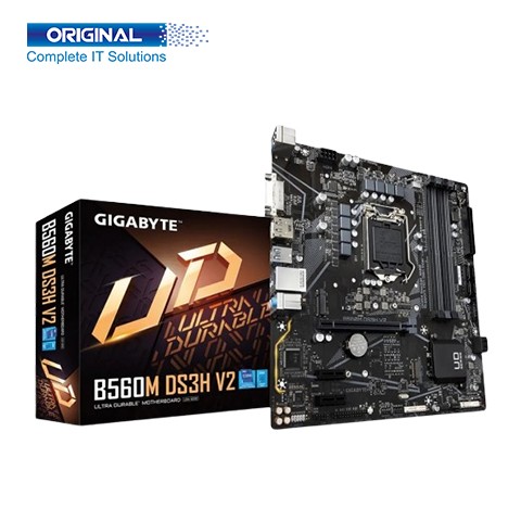 Gigabyte B560M DS3H V2 10th and 11th Gen Micro ATX Motherboard