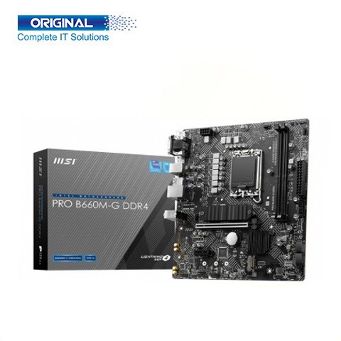 MSI PRO B660M-G DDR4 12th Gen Micro-ATX Motherboard