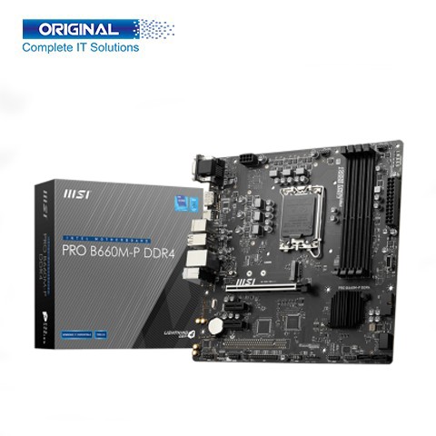 MSI PRO B660M-P DDR4 12th Gen Micro-ATX Motherboard