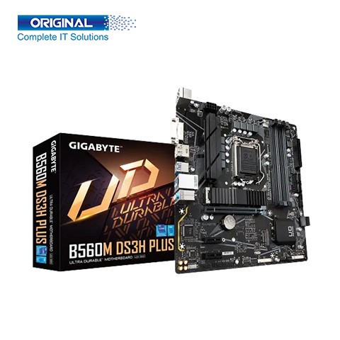 Gigabyte B560M DS3H PLUS 10th and 11th Gen Micro ATX Motherboard