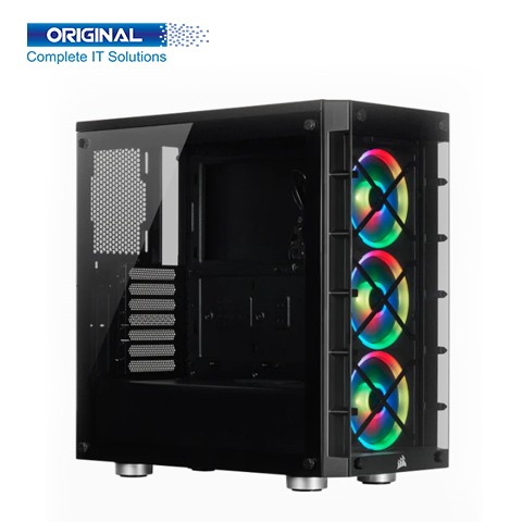 Corsair iCUE 465X RGB Mid-Tower ATX Smart Casing Black