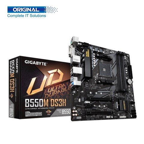 Gigabyte B550M DS3H AMD AM4 Micro ATX Motherboard