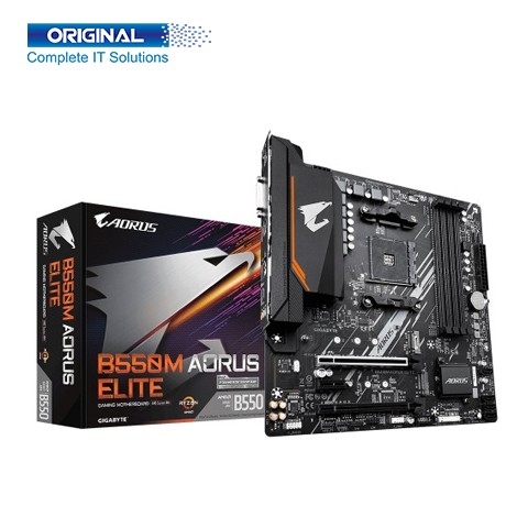 Gigabyte B550M Aorus Elite AMD Micro ATX Motherboard