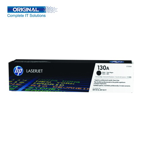 HP 130A Black Original Color LaserJet Toner (CF350A)