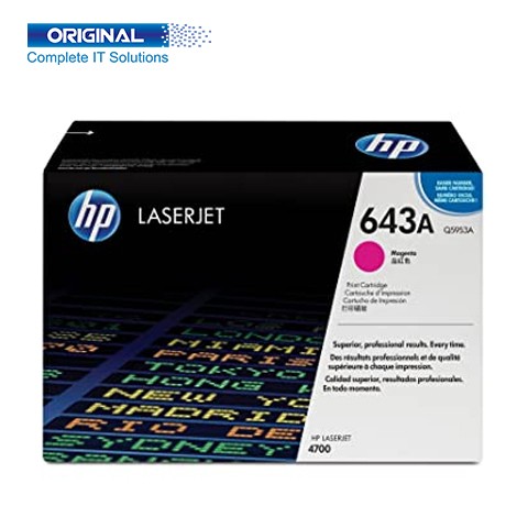 HP 643A Magenta Original Color LaserJet Toner