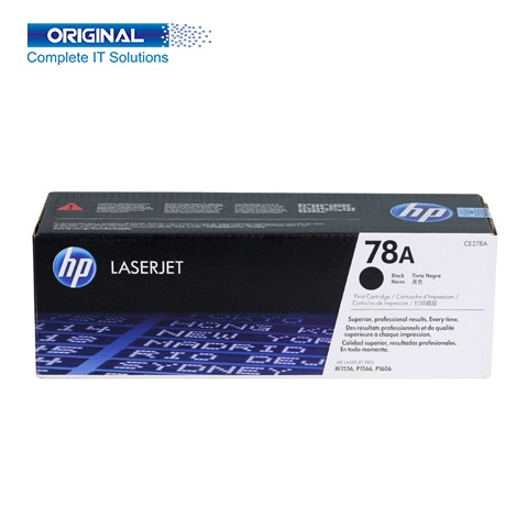 HP 78A Black Original LaserJet Toner (CE278A)